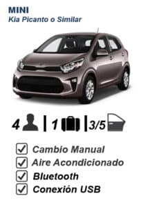 Kia Picanto o Coche Barato Pequeño Similar