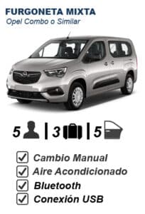 Furgoneta mixta | Combinación perfecta de carga y pasajeros