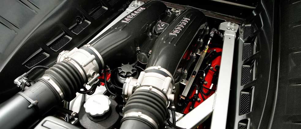 Motor ferrari F430