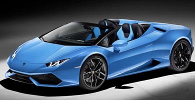 Alquiler Lamborghini Huracan Evo Spyder Azul