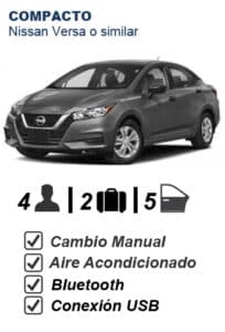 Alquiler auto compacto