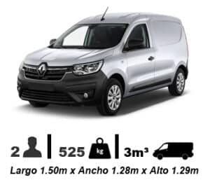 Alquiler de Furgoneta Pequeña 3m³ en Fuengirola