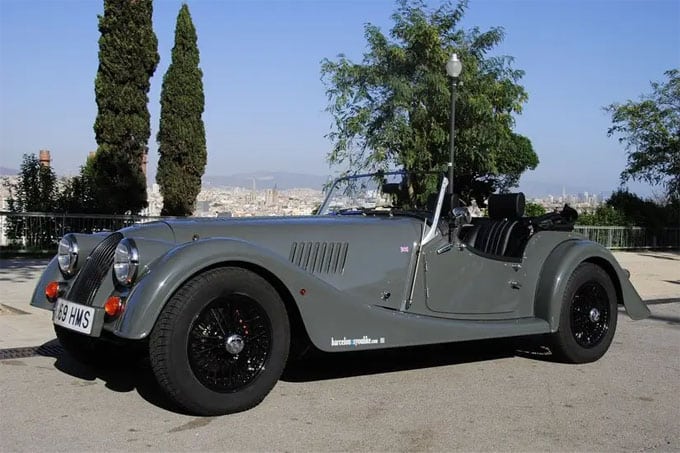 Morgan 4/4, 2 plazas (Gris Spitfire)