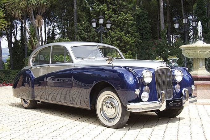 Jaguar MK VII Azul Gris 1956