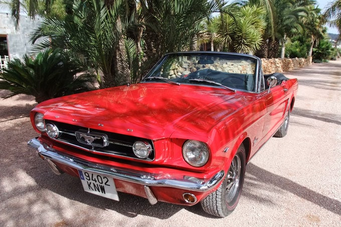 Mustang descapotable V8 1965
