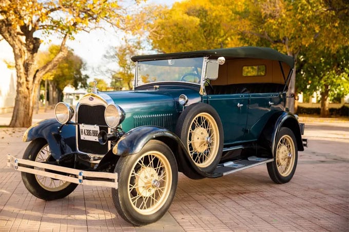 Ford modelo A Phaeton descapotable del 1929