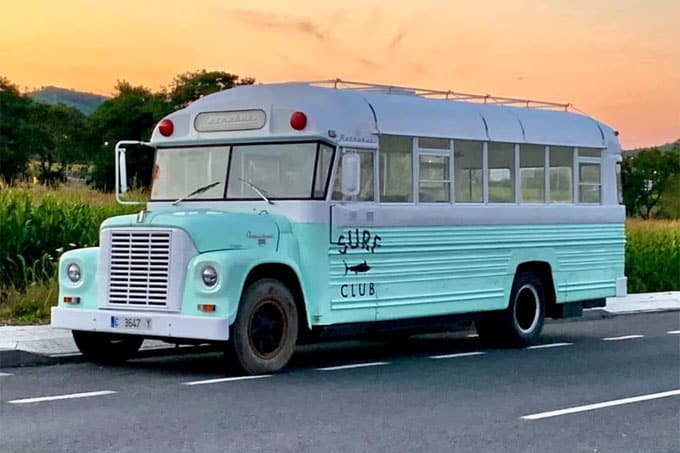 Autobús americano de los 60´s