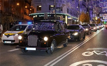 Alquilar El Taxi Inglés en Madrid
