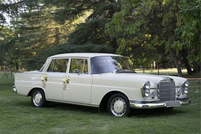 Mercedes Benz 220 Colas de 1965