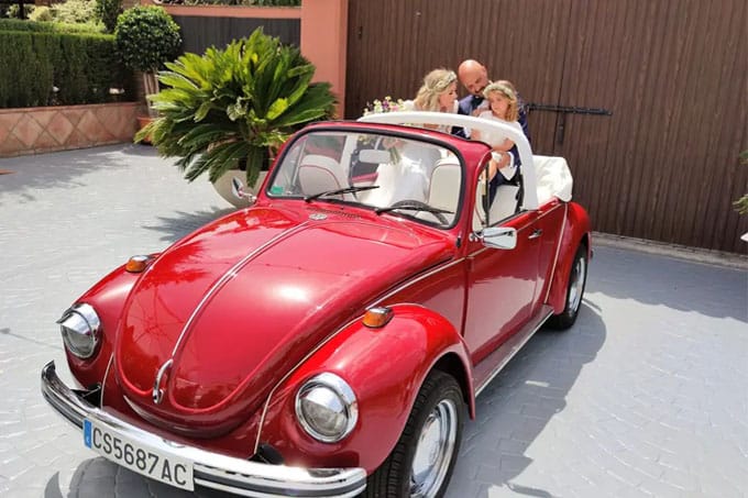 Volkswagen Beetle escarabajo descapotable de 1973