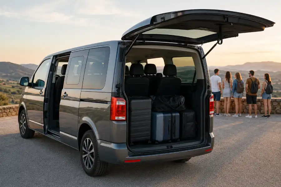 Monovolumen 9 plazas para viajar en familia
