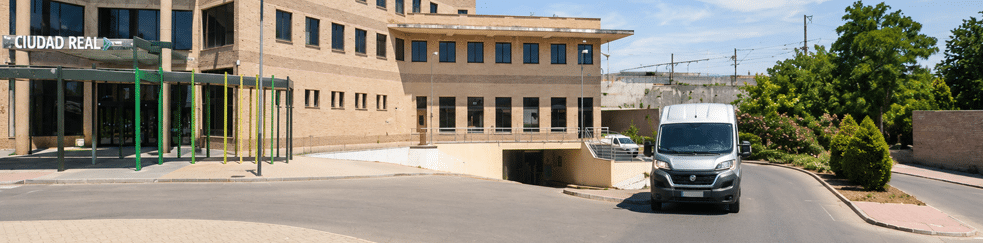 Alquiler de furgonetas Ciudad Real estación de tren