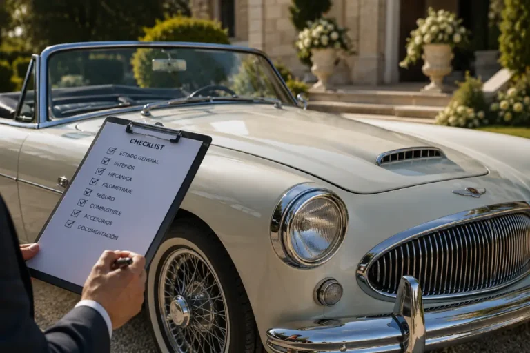 Consejos para alquilar un coche clásico