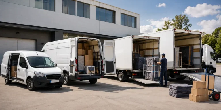 Flota de alquiler para una empresa de mudanzas